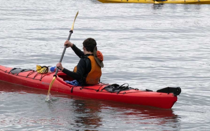kayaking program for teens